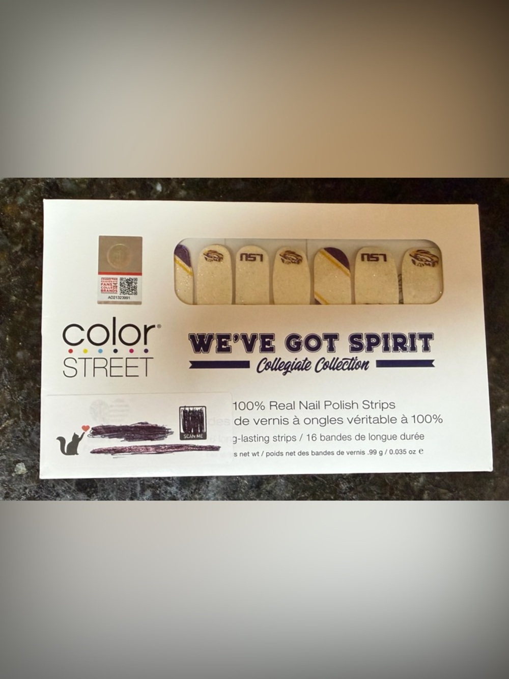 RETIRED Color Street Set (Louisiana State University 2022)